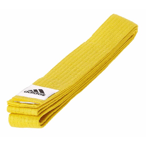 adidas Martial Arts Belt Yellow