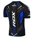 RDX Rash Guard IMMAF, Schwarz-Blau 2