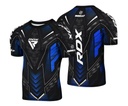 RDX Rash Guard IMMAF, Schwarz-Blau 3