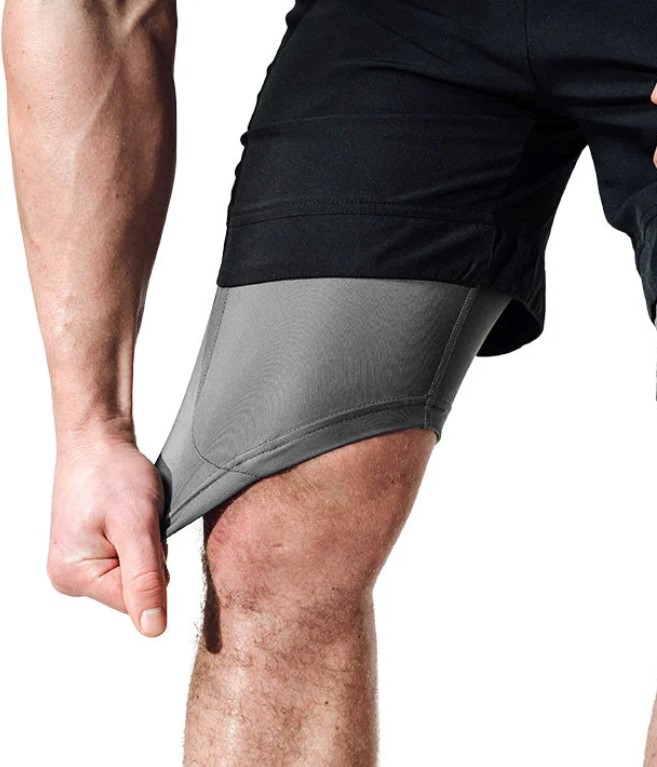 RDX Fight Shorts T15 2-in-1, Schwarz 3