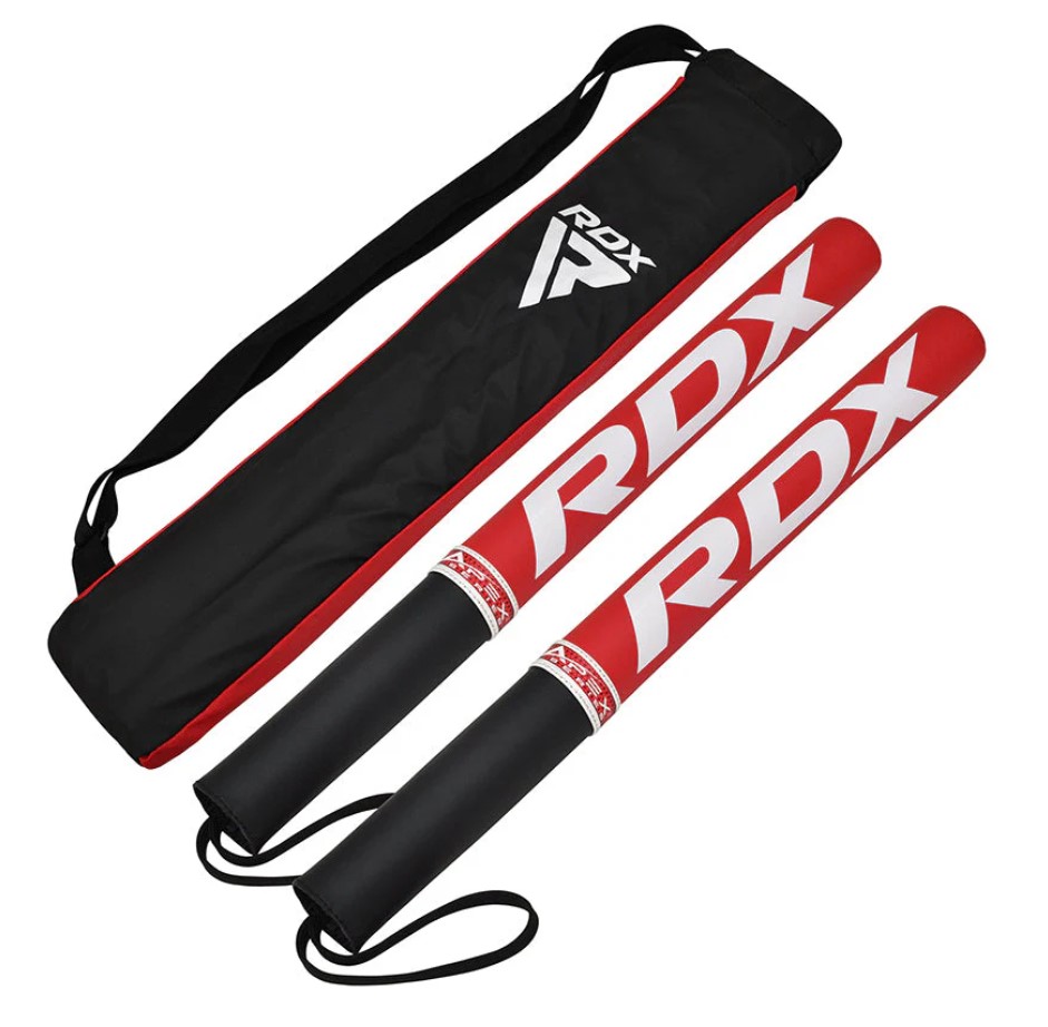 RDX Boxing Sticks Apex Pro, Schwarz-Rot 2