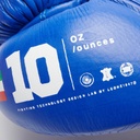 Leone Boxhandschuhe Shock Plus mit Schnürung, Blau 7