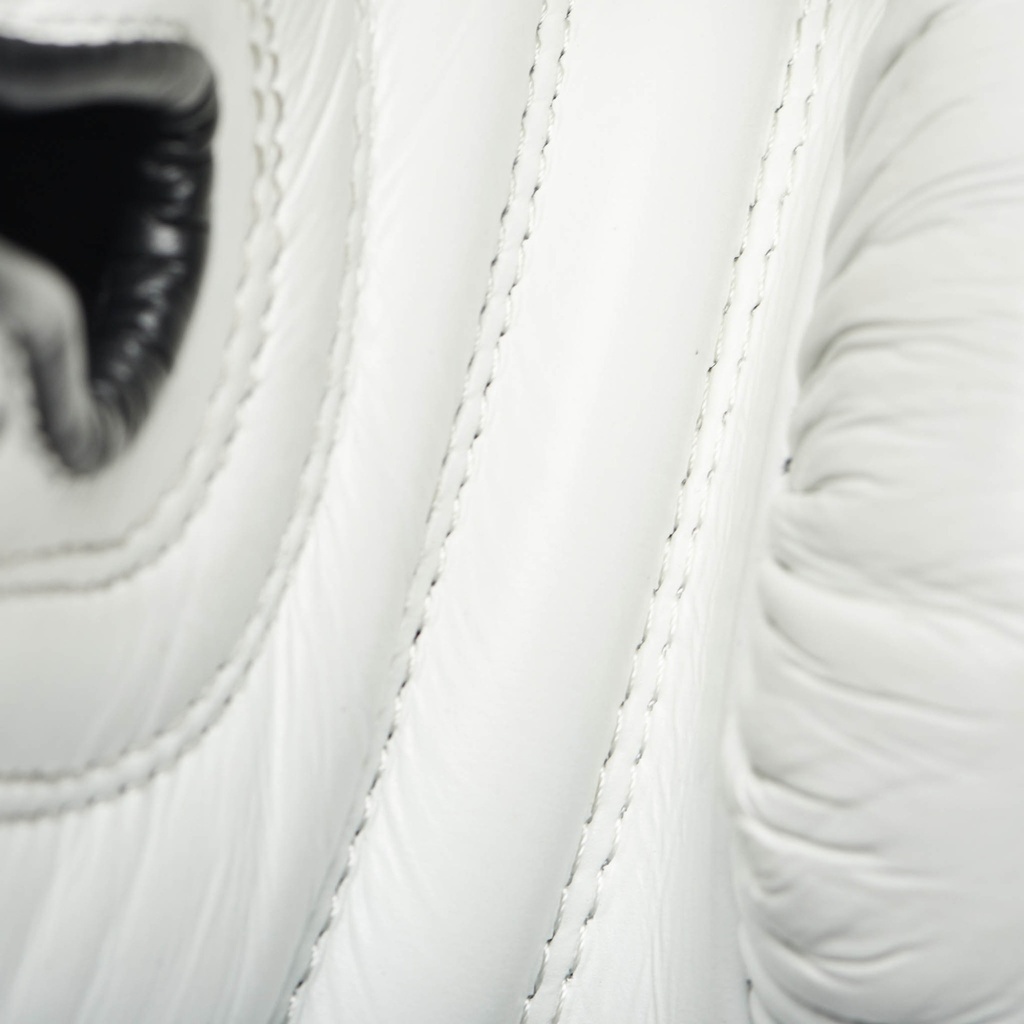 Leone Boxhandschuhe Shock Plus mit Schnürung, Weiß 5