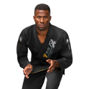 Hayabusa BJJ Gi Ascend Lightweight, Schwarz 7