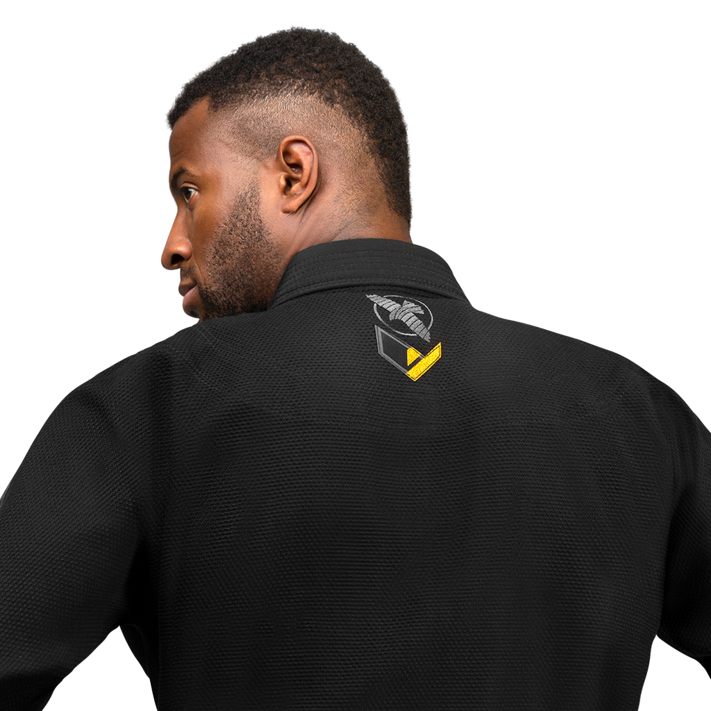 Hayabusa BJJ Gi Ascend Lightweight, Schwarz 10