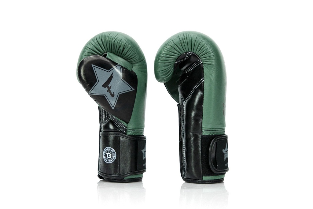 Fairtex Boxhandschuhe X Booster V2, Grün-Schwarz 3
