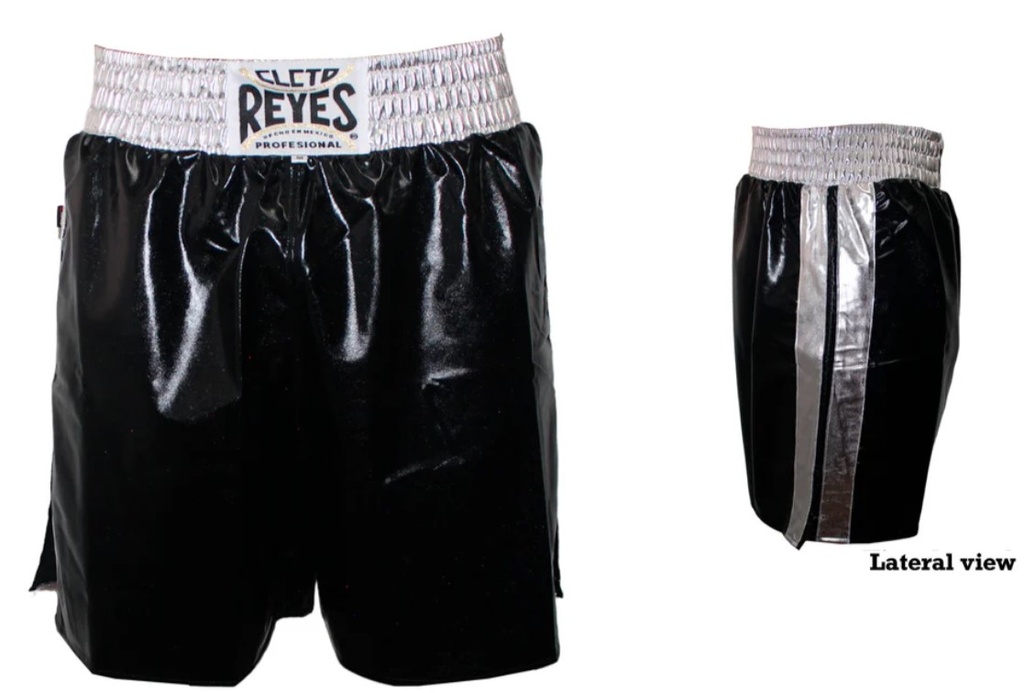 Cleto Reyes Boxhose Metallic, Schwarz-Weiß 2
