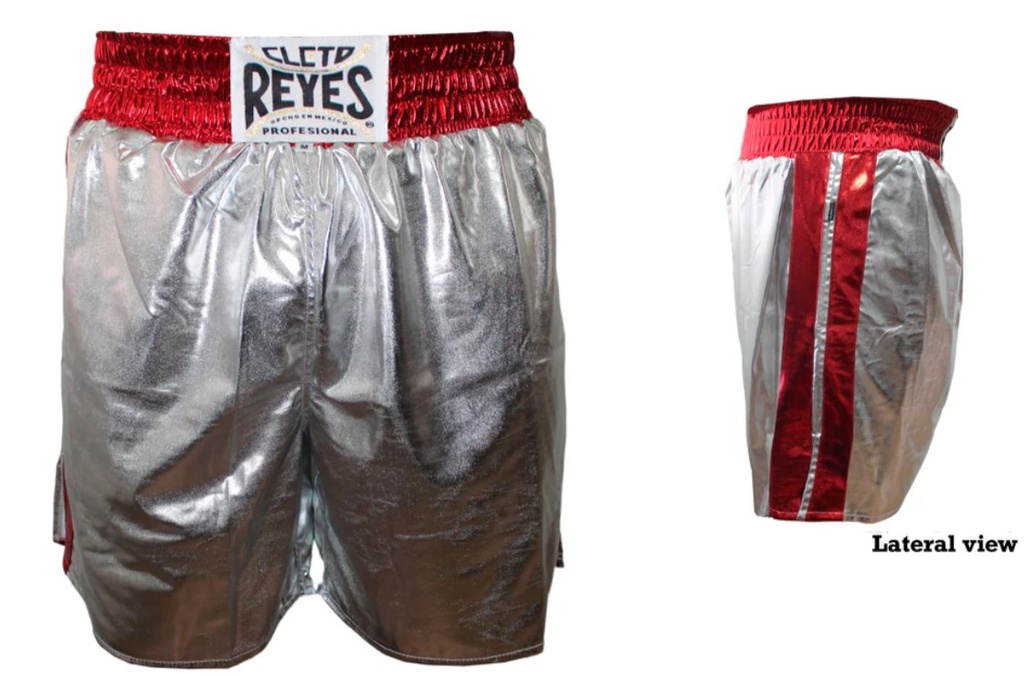 Cleto Reyes Boxhose Metallic, Silber-Rot 2