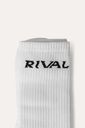 Rival Socken Crew 3-er Pack, Weiß 2