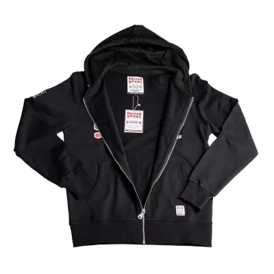 Paffen Sport Zip Hoodie Logo, Schwarz 3