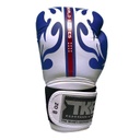 Top King Boxhandschuhe World Series, Blau-Weiß 2