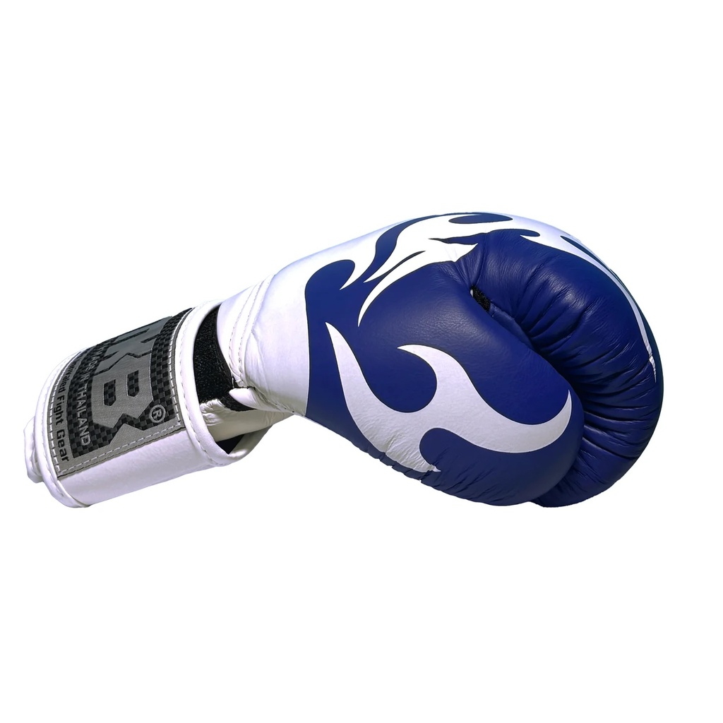 Top King Boxhandschuhe World Series, Blau-Weiß 8