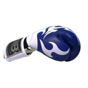 Top King Boxhandschuhe World Series, Blau-Weiß 8