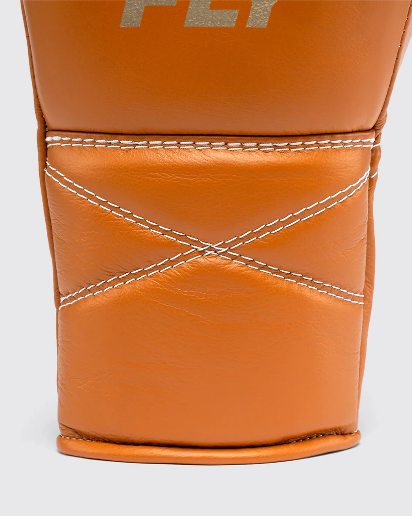 Fly Boxhandschuhe Superlace 2, Hellbraun 6