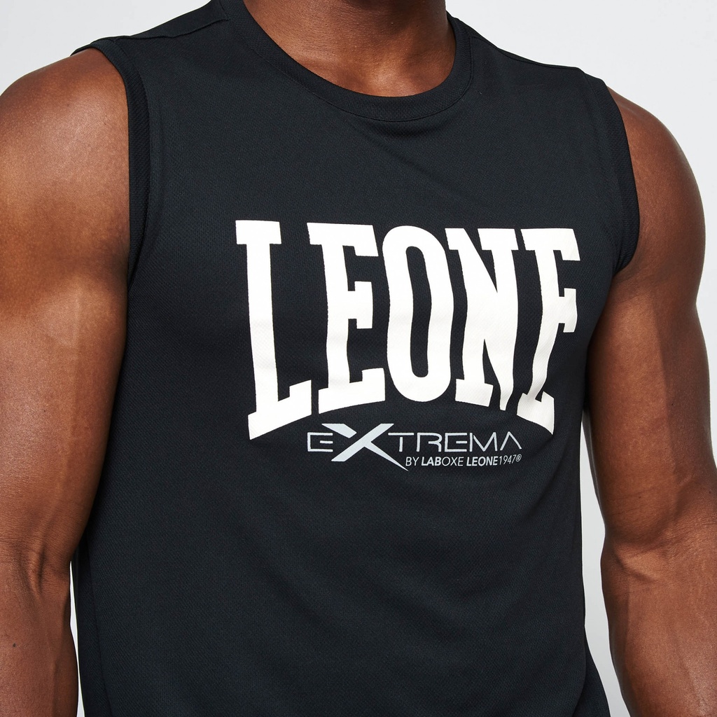 Leone Tank Top Logo, Schwarz 4