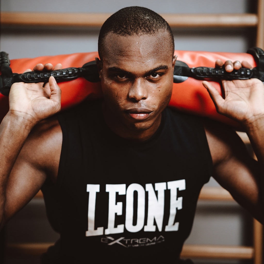 Leone Tank Top Logo, Schwarz 6