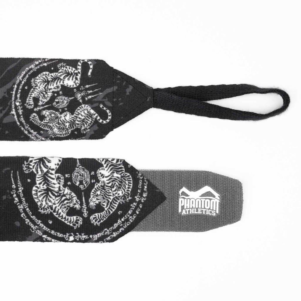 Phantom Boxbandagen Sak Yant 4m, Schwarz 2
