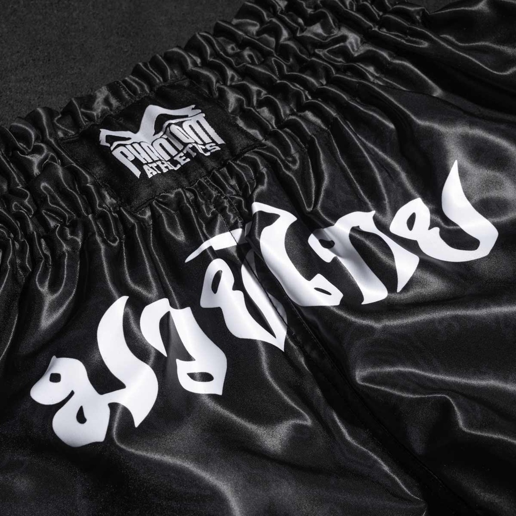 Phantom Muay Thai Shorts Sak Yant, Schwarz-Weiß 9