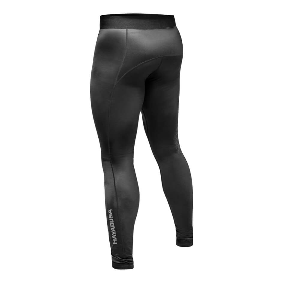 Hayabusa Compression Pants Geo, Schwarz-Grau 2