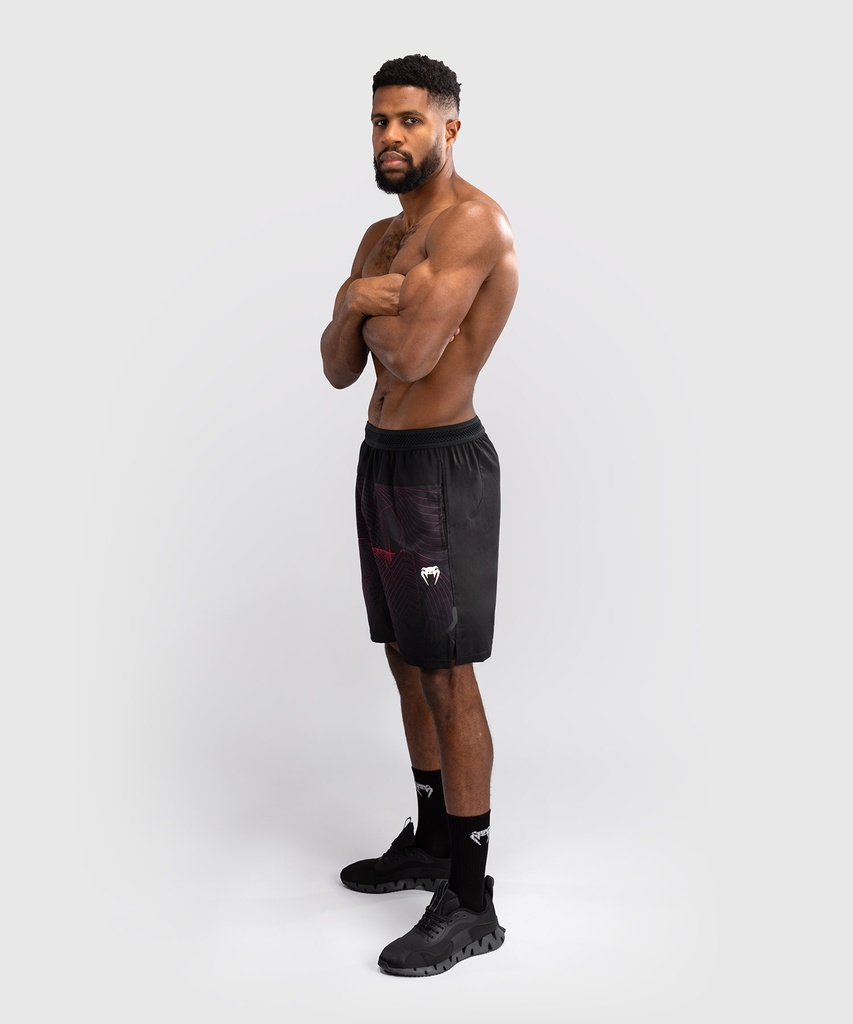 Venum Training Shorts G-Fit Air, Schwarz-Rot 2