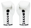 Fairtex Boxhandschuhe Pro Fight BGL6 10oz mit Schnürung, Weiß 2