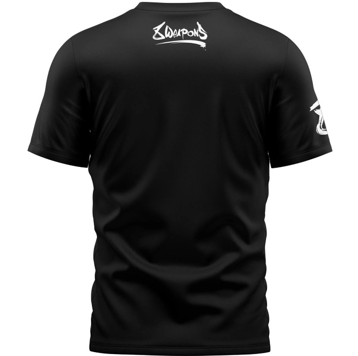 8Weapons T-Shirt Sak Yant Tigers, Schwarz 2
