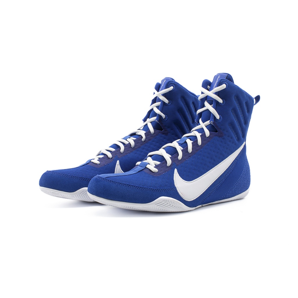 Nike Boxschuhe Machomai 3, Blau-Weiß 3