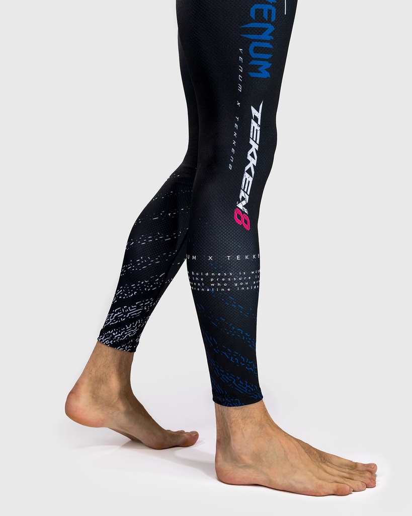 Venum Compression Pants X Tekken Jin Kazama, Schwarz 7