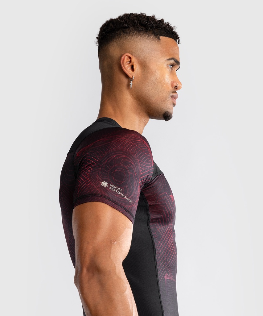 Venum Rash Guard G-Fit Air, Schwarz-Rot 4