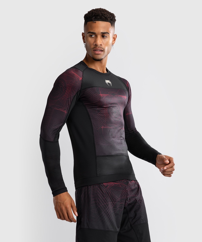 Venum Rash Guard G-Fit Air, Schwarz-Rot 2