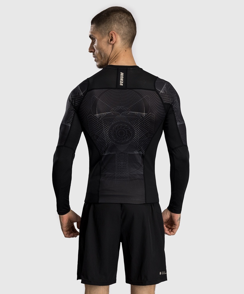 Venum Rash Guard G-Fit Air, Schwarz-Sand 4