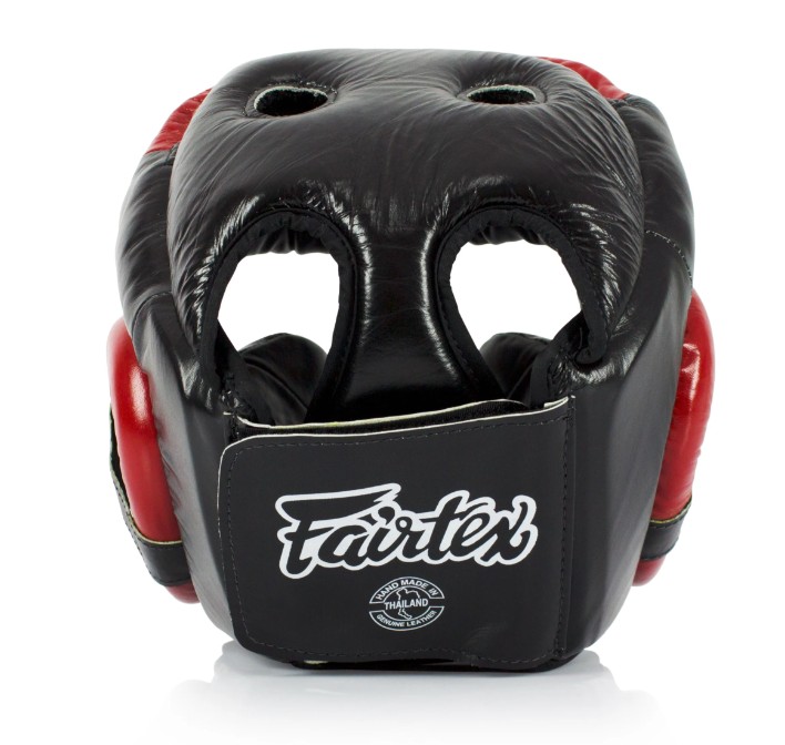 Fairtex Kopfschutz Full Coverage HG13F, Rot 3