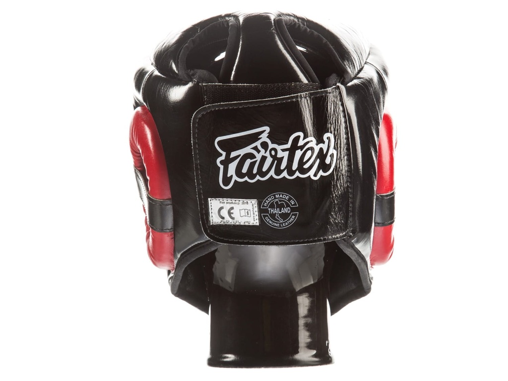 Fairtex Kopfschutz Full Coverage HG13F, Rot 4