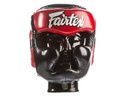 Fairtex Kopfschutz Full Coverage HG13F, Rot 5