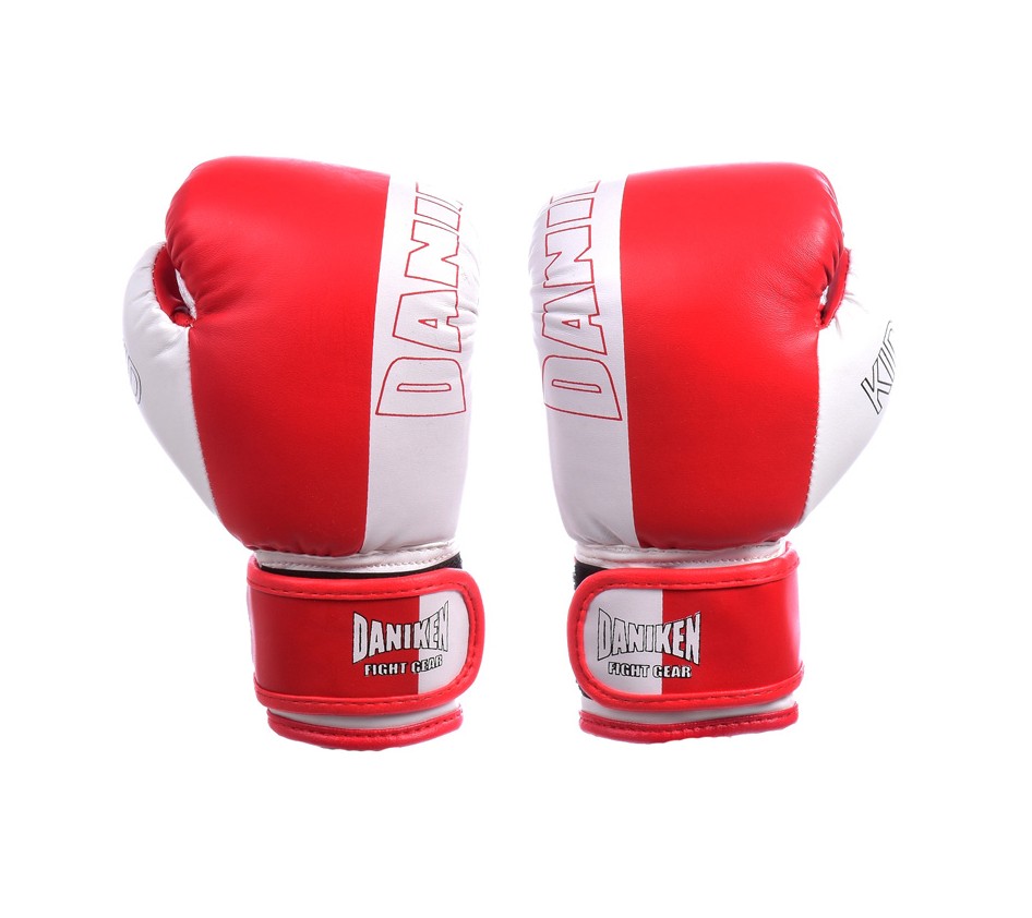 Daniken Boxhandschuhe Kid, Rot-Weiß