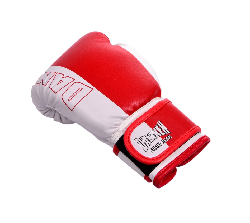 Daniken Boxhandschuhe Kid, Rot-Weiß