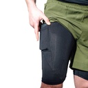 RDX Fight Shorts T15, Grün-Schwarz 3