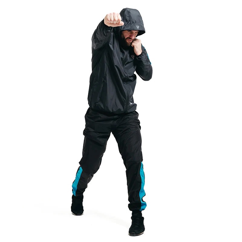 RDX Schwitzanzug H1, Schwarz-Blau 2