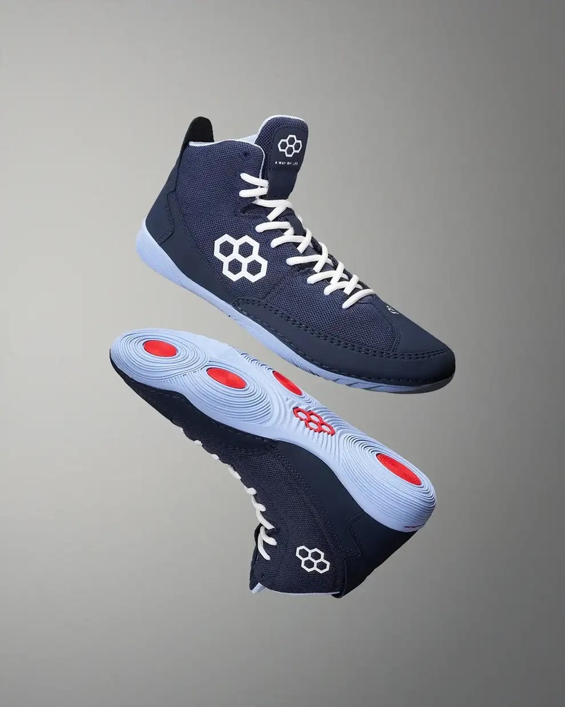 Rudis Ringerschuhe Courage Navy Carolina, Dunkelblau 4