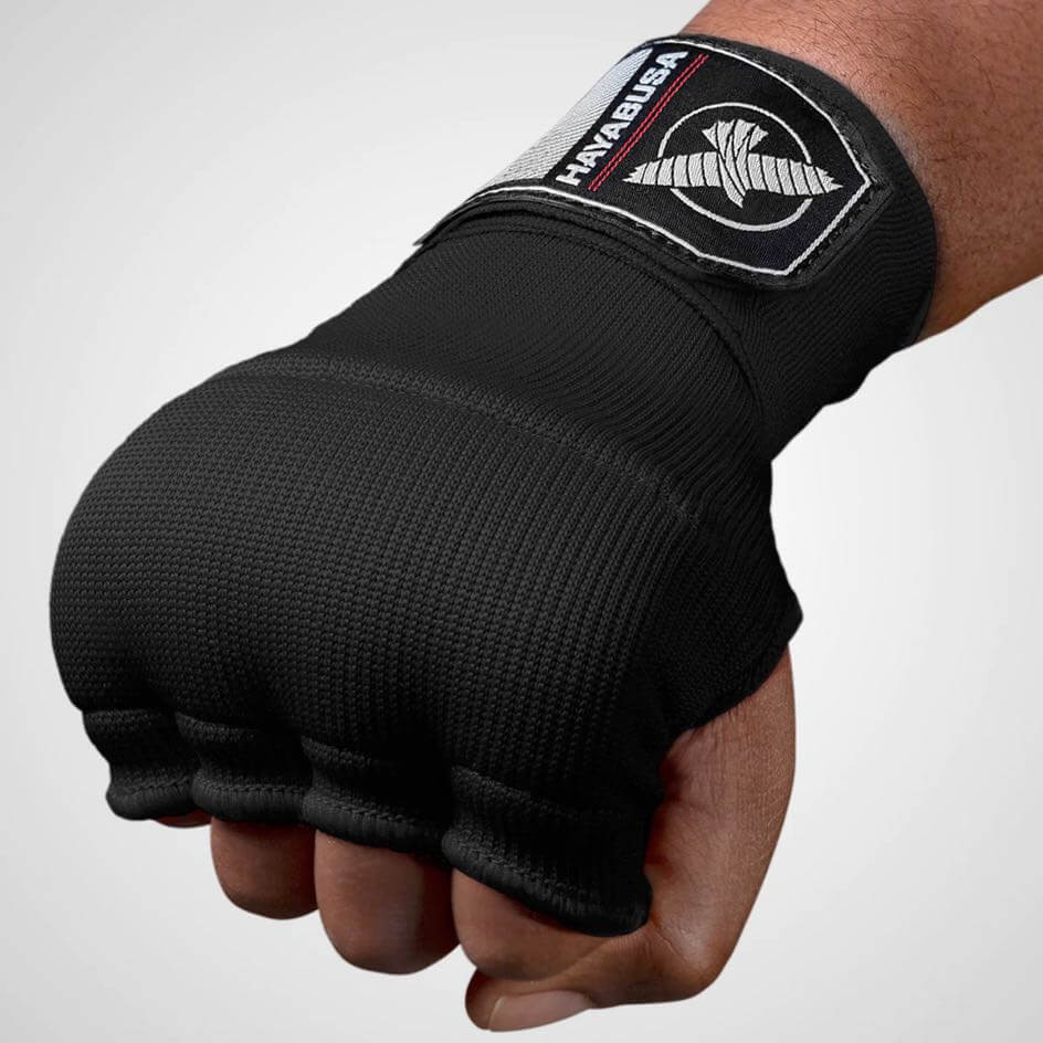 Hayabusa Innenhandschuhe Quick Gel, Schwarz 2