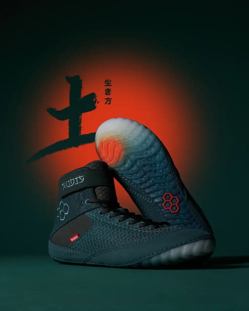 Rudis Ringerschuhe Samuray Earth, Grün 2