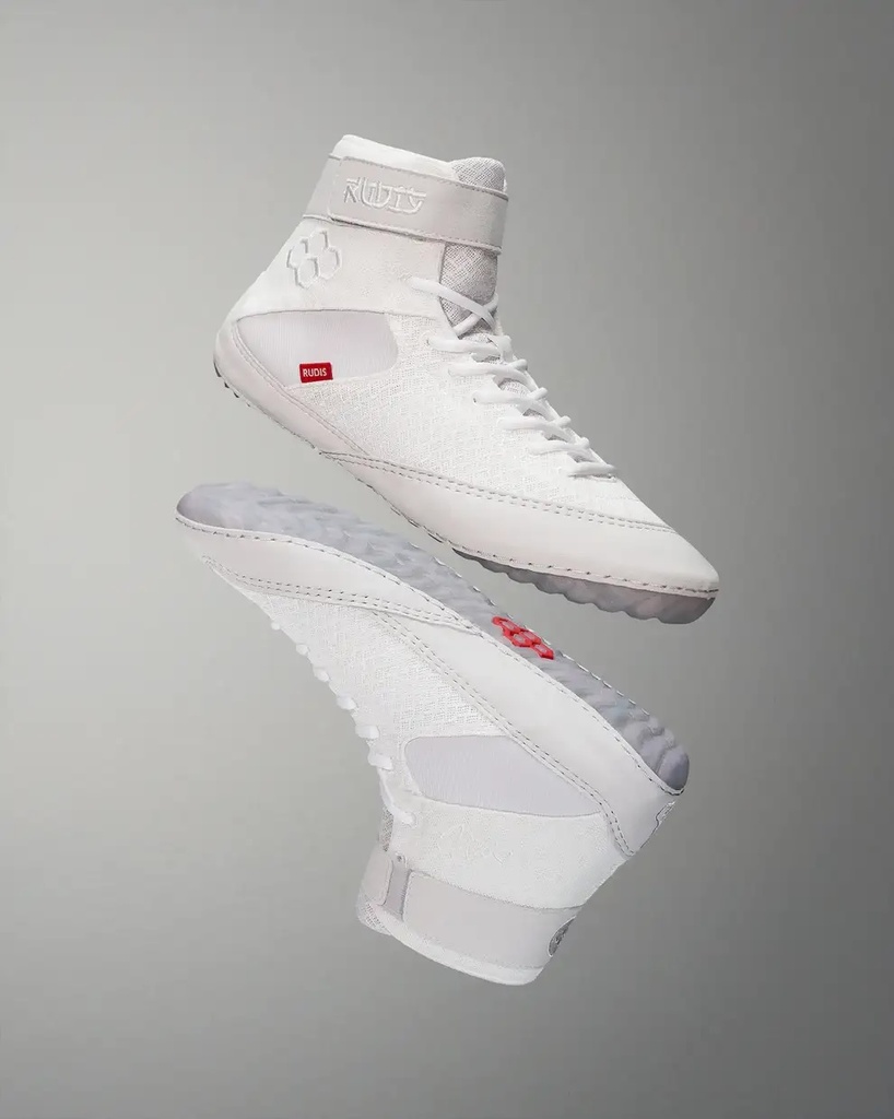 Rudis Ringerschuhe Samuray Wind, Weiß 3