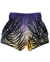 Fairtex Muay Thai Shorts BS1941 Short Dawn, Blau-Gelb 4