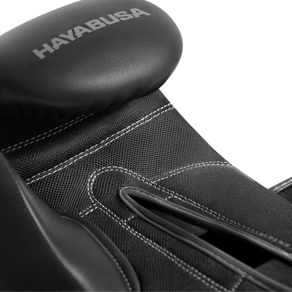 Hayabusa Boxhandschuhe S4 Leder, Schwarz 2