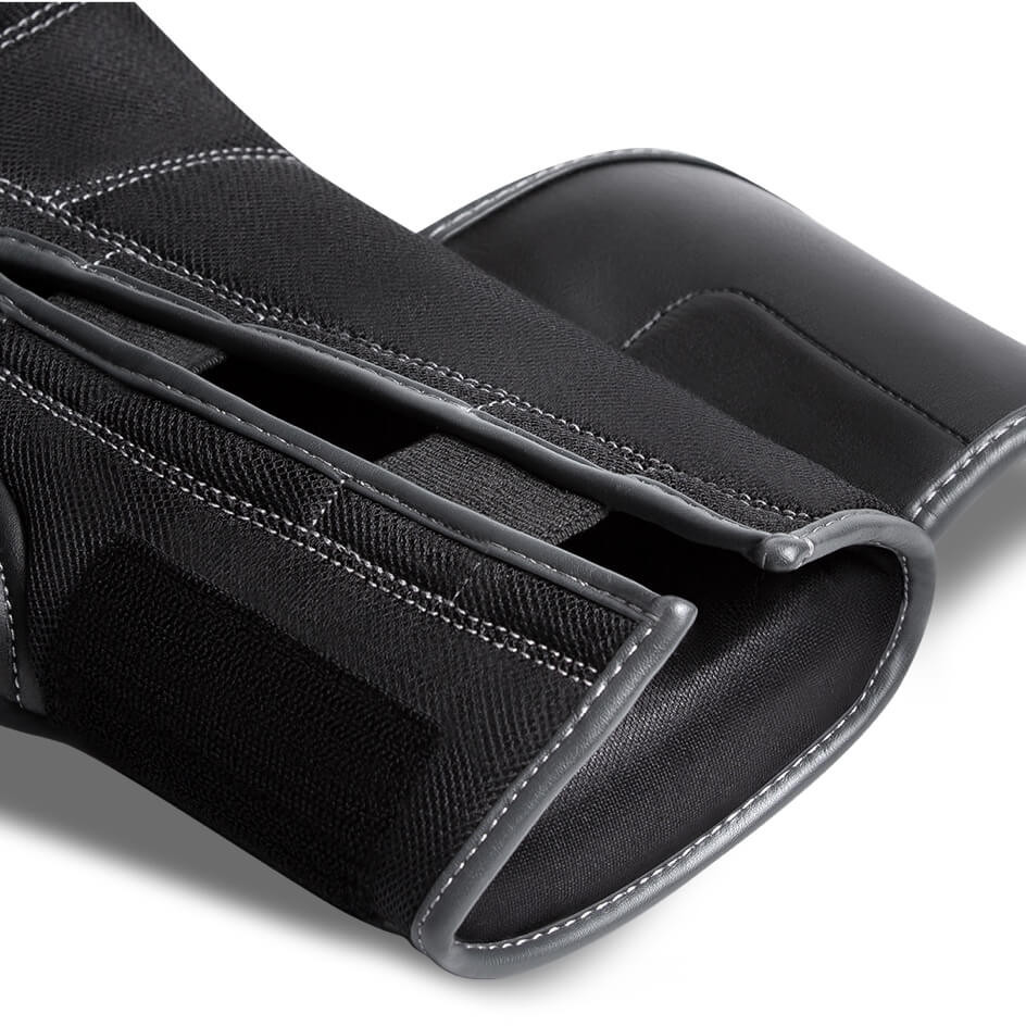 Hayabusa Boxhandschuhe S4 Leder, Schwarz 3