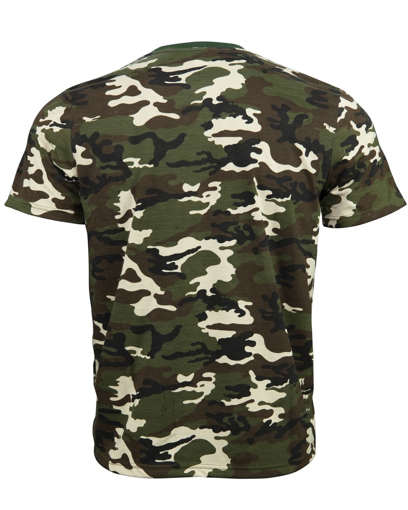 Fairtex T-Shirt TST211, Camo-Grün 2