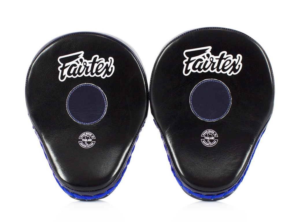 Fairtex Boxpratzen Ultimate Contoured FMV9, Schwarz-Blau 2