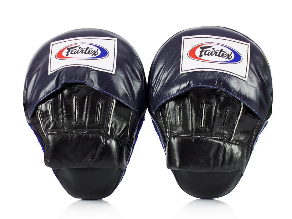 Fairtex Boxpratzen Ultimate Contoured FMV9, Schwarz-Blau 3