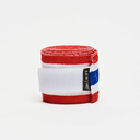 Leone Boxbandagen 3,5m Halbelastisch, Rot-Weiss-Blau 5
