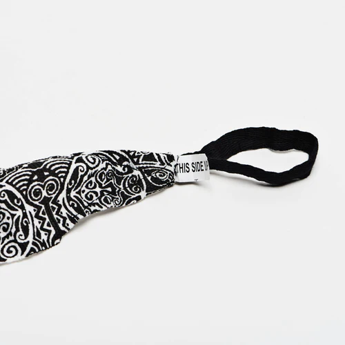 Leone Boxbandagen 3,5m Halbelastisch, Schwarz-Weiß